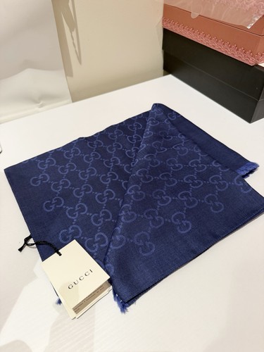 Gucci wool silk - gucci, monogram