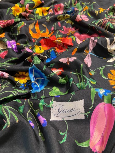Gucci silk scarf - silk, flora