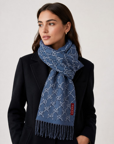 New gucci blue guccissima - blue, gg