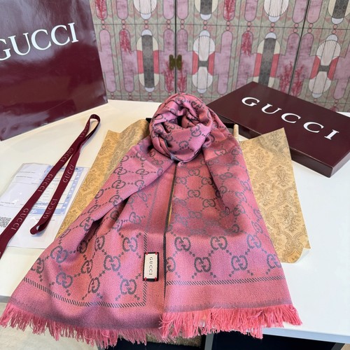 Gucci jacquard wool - wool, scarf