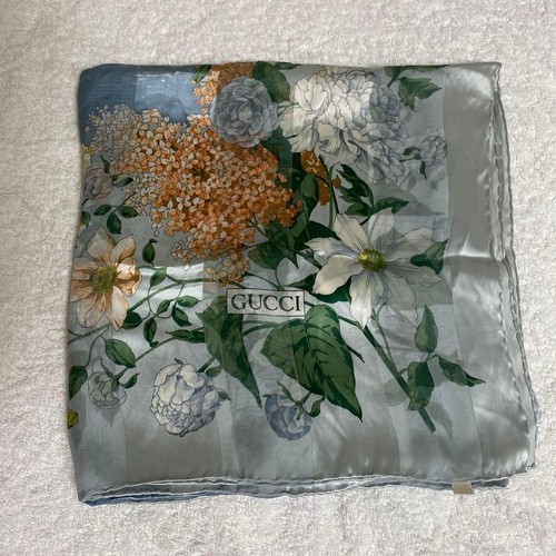 Gucci chiffon scarf 135cm - , x