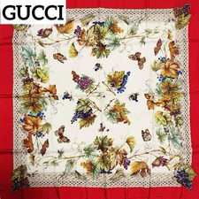 Sciarpa di seta Gucci grande