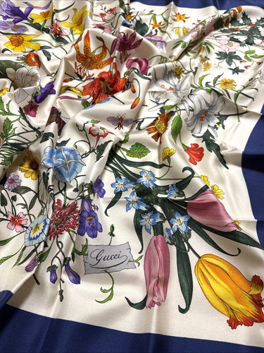 Gucci flora silk - silk, 33in