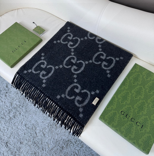 Gucci logo 100 cashmere - logo, 100%cashmere
