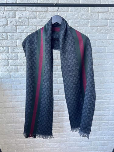 Gucci monogram wool silk - gg, /