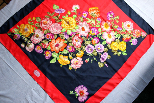 Gucci logo floral red - logo,