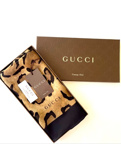 New gucci scarf with gift - gucci,