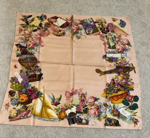 Authentic gucci silk scarf - authentic,