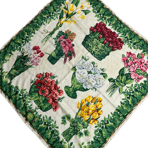 Gucci cream green - multi, scarf